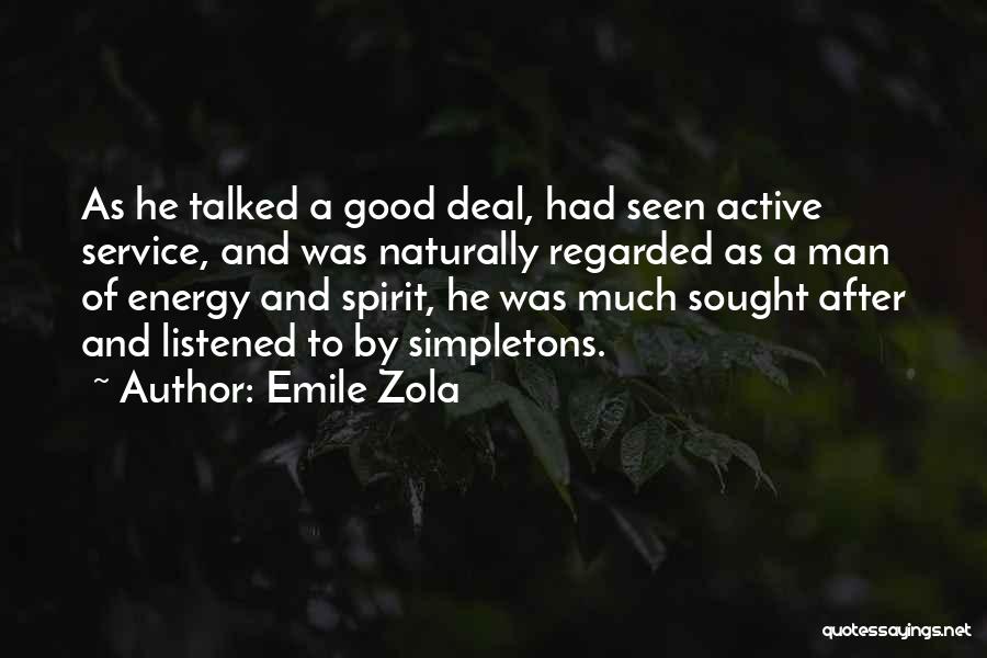 Simpletons Quotes By Emile Zola