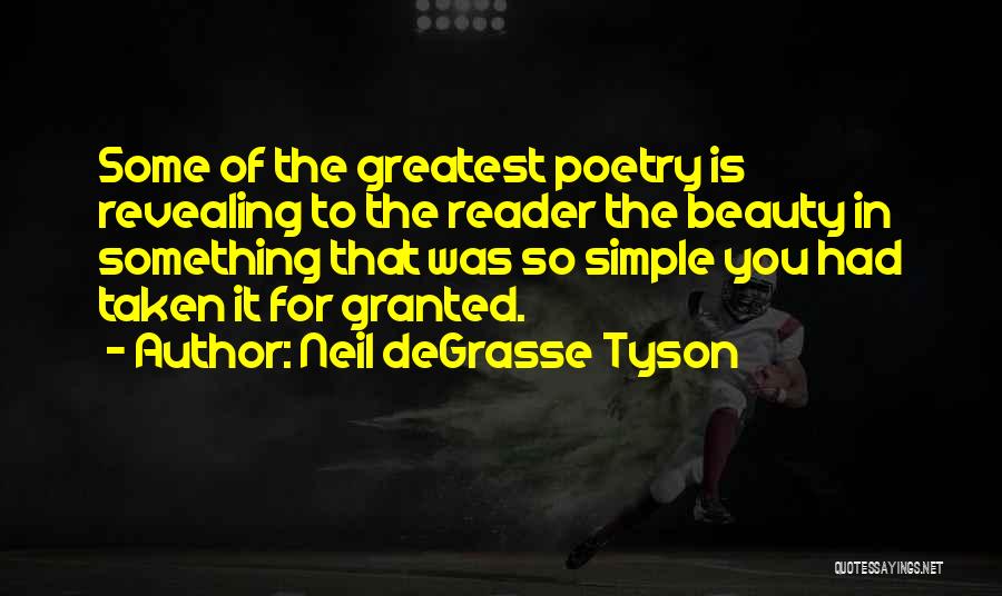 Simplicity Beauty Quotes By Neil DeGrasse Tyson