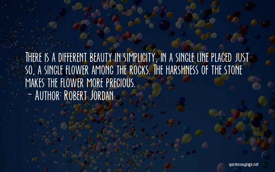 Simplicity Beauty Quotes By Robert Jordan