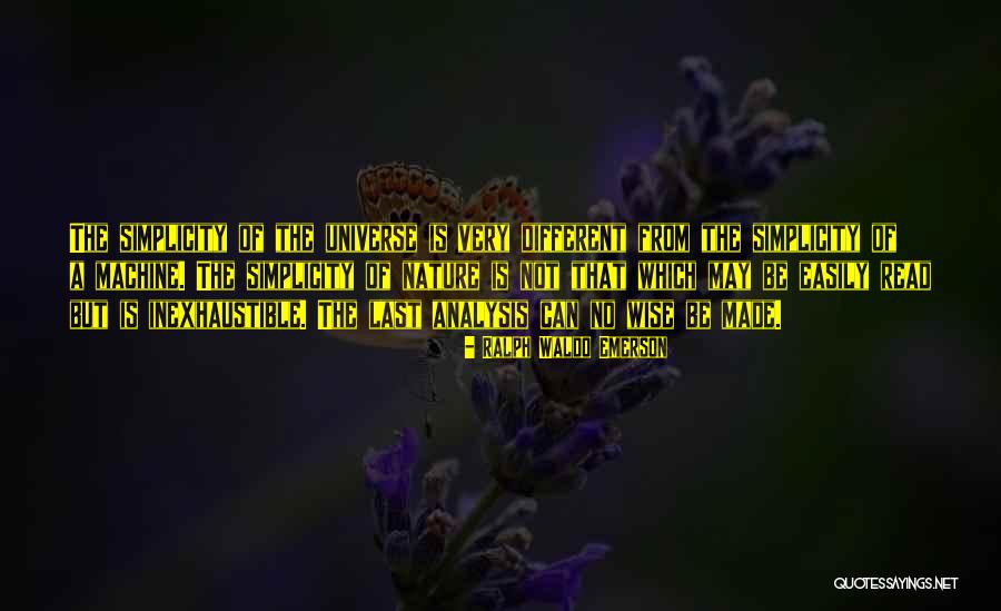 Simplicity Of Nature Quotes By Ralph Waldo Emerson Simplicity Of Nature Quotes By Ralph Waldo Emerson