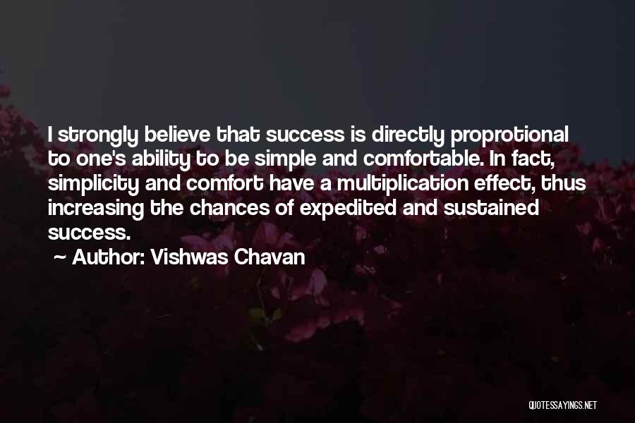 Simplicity Quotes By Vishwas Chavan