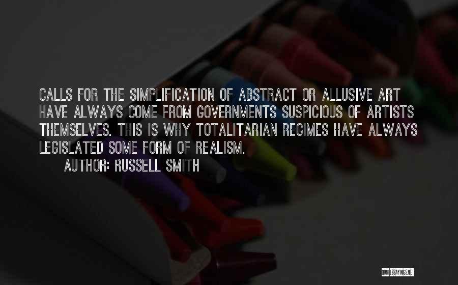 Simplification Quotes By Russell Smith