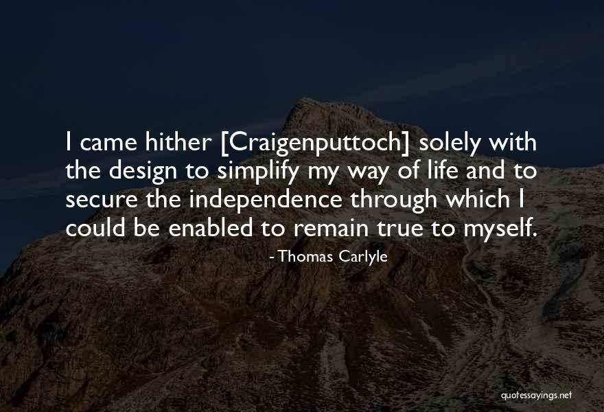 Simplify Design Quotes By Thomas Carlyle