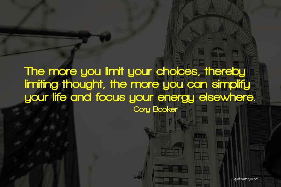 Simplify Your Life Quotes By Cory Booker Simplify Your Life Quotes By Cory Booker