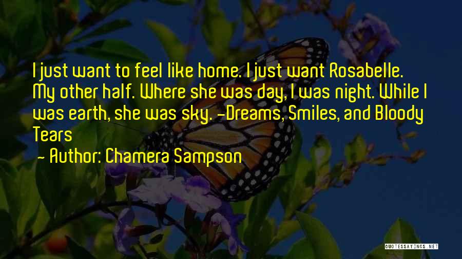 Simply And Emotionally Support Quotes By Chamera Sampson