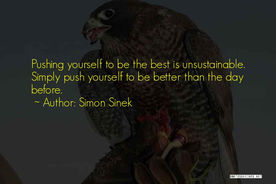 Simply Be Yourself Quotes By Simon Sinek