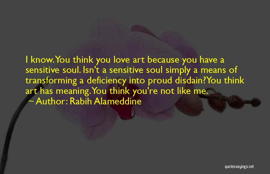 Simply Because I Love You Quotes By Rabih Alameddine