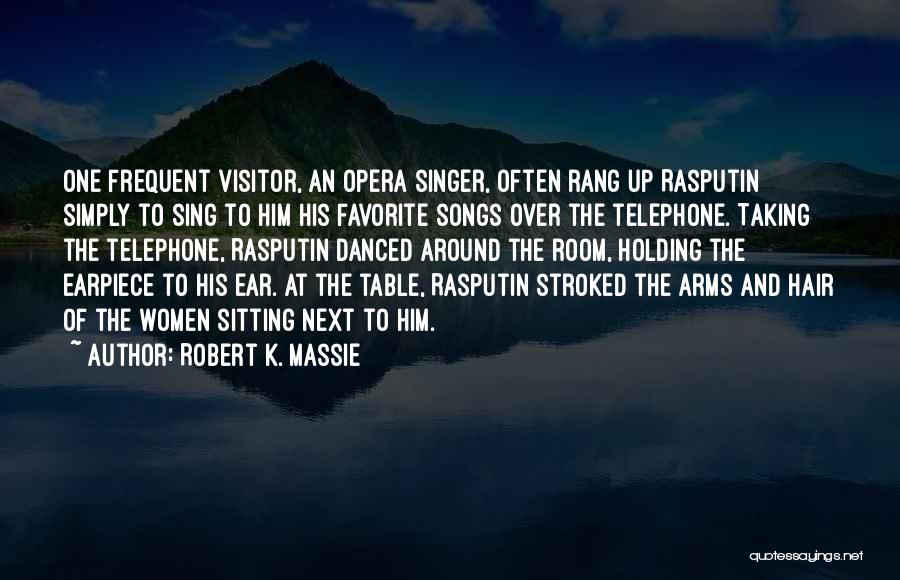 Simply Sitting Quotes By Robert K. Massie