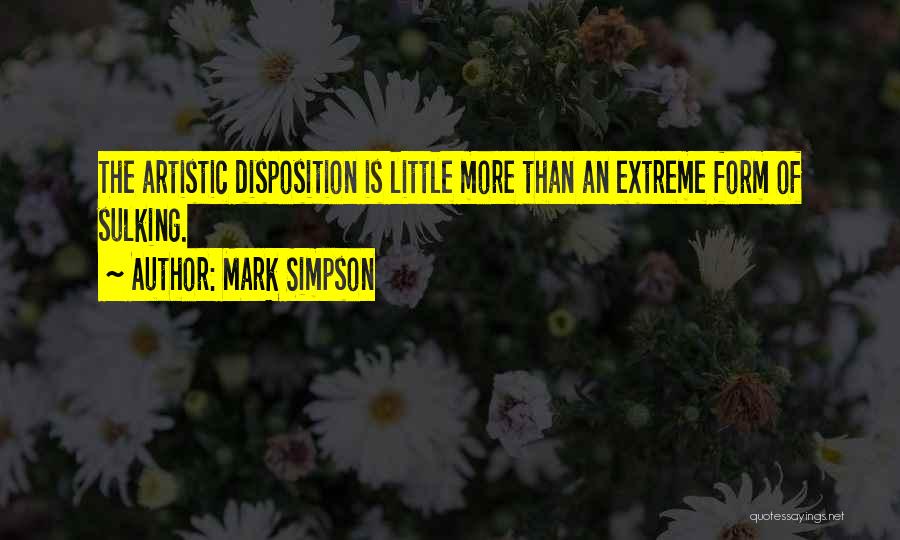 Simpson Quotes By Mark Simpson