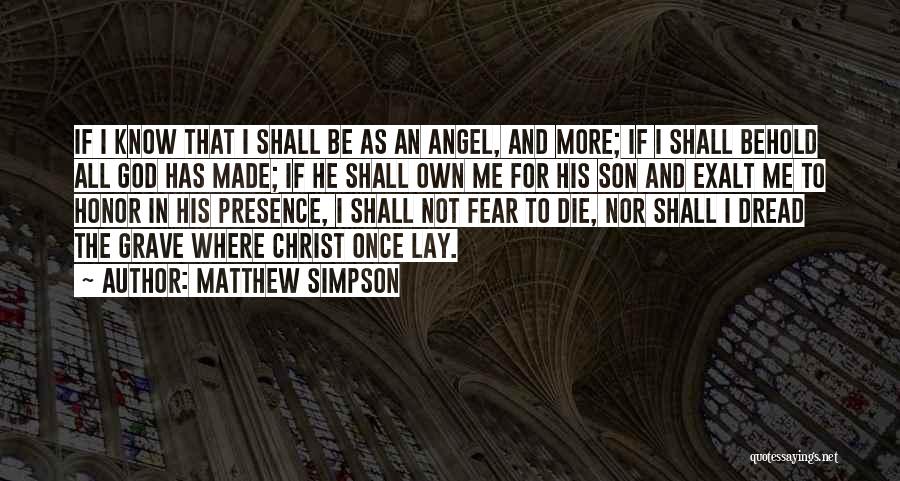 Simpson Quotes By Matthew Simpson