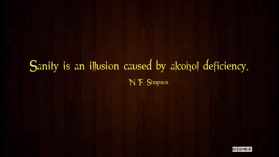 Simpson Quotes By N. F. Simpson