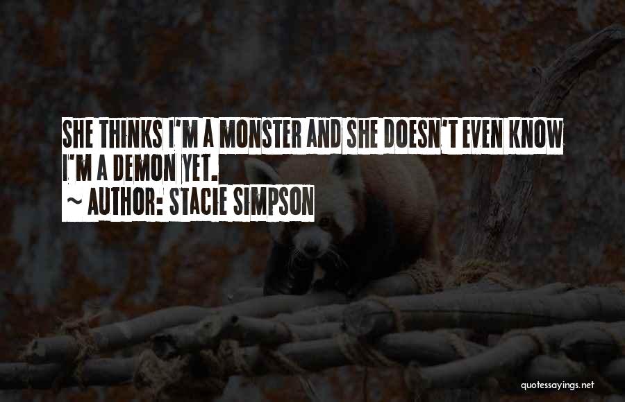 Simpson Quotes By Stacie Simpson