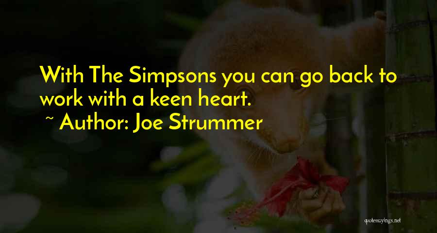 Simpsons Mr X Quotes By Joe Strummer