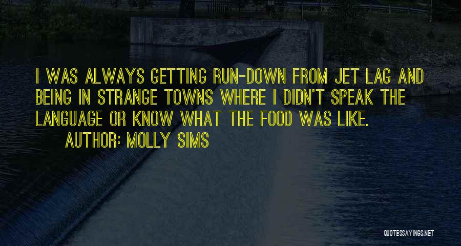 Sims Language Quotes By Molly Sims