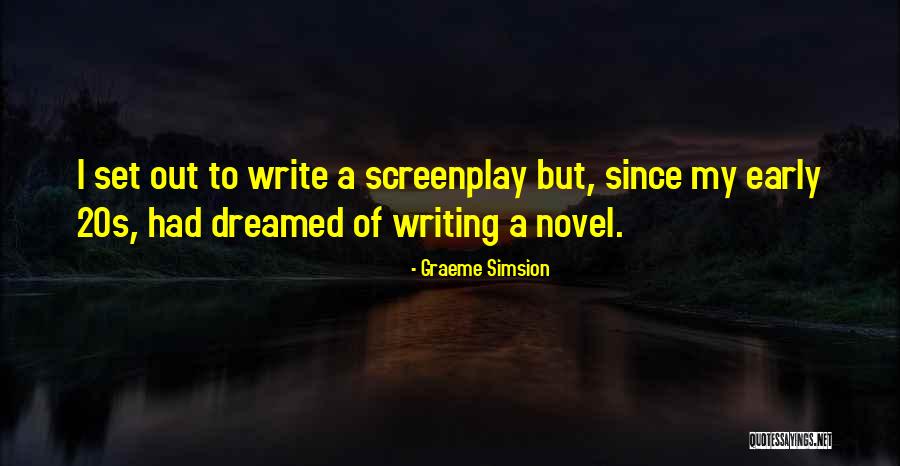 Simsion Quotes By Graeme Simsion Simsion Quotes By Graeme Simsion