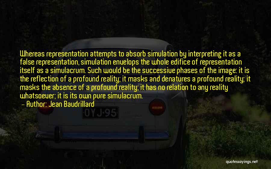 Simulacrum Quotes By Jean Baudrillard