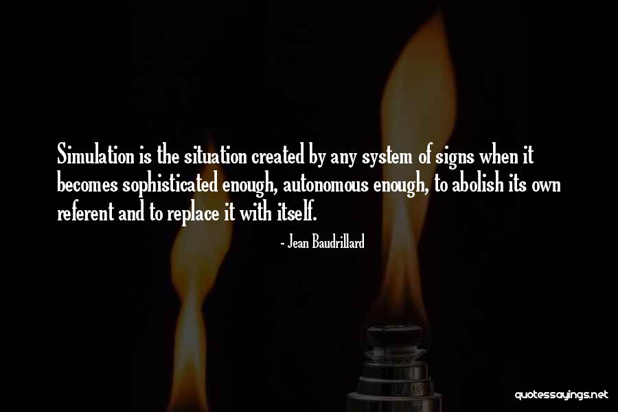 Simulation Quotes By Jean Baudrillard Simulation Quotes By Jean Baudrillard