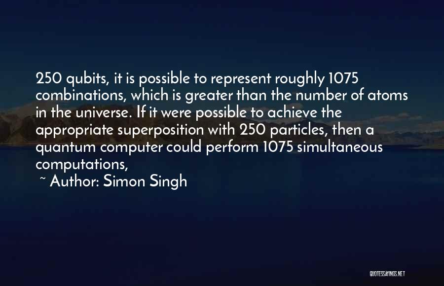 Simultaneous Quotes By Simon Singh