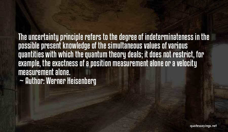 Simultaneous Quotes By Werner Heisenberg