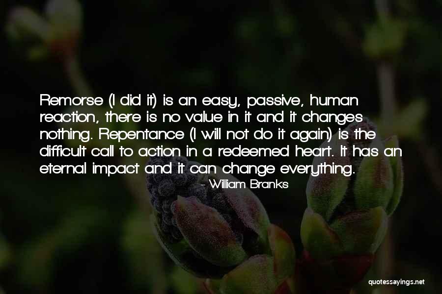 Sin And Repentance Quotes By William Branks