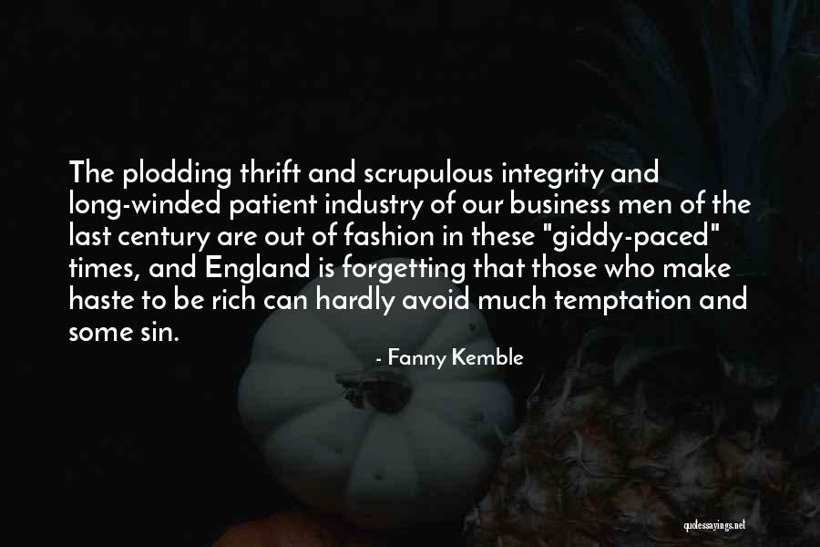 Sin And Temptation Quotes By Fanny Kemble Sin And Temptation Quotes By Fanny Kemble