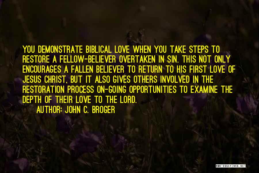 Sin Biblical Quotes By John C. Broger