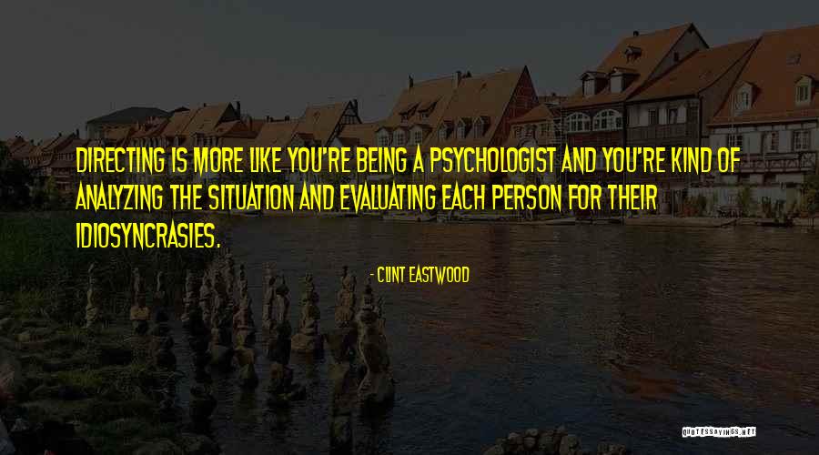 Sin Eater's Daughter Quotes By Clint Eastwood