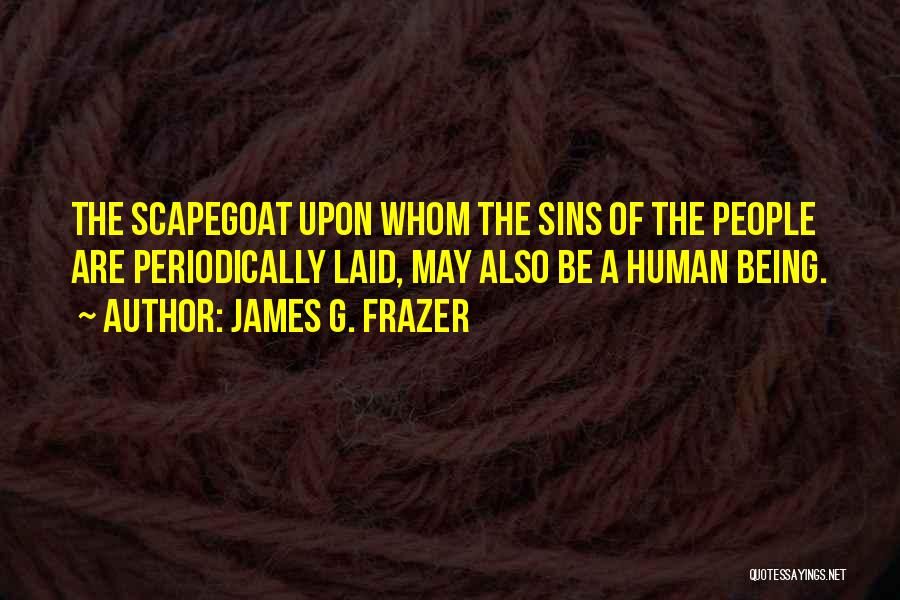 Sin Quotes By James G. Frazer