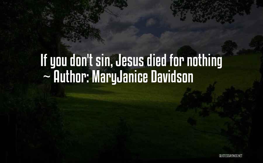 Sin Quotes By MaryJanice Davidson