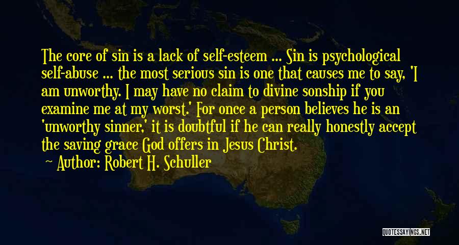 Sin Quotes By Robert H. Schuller