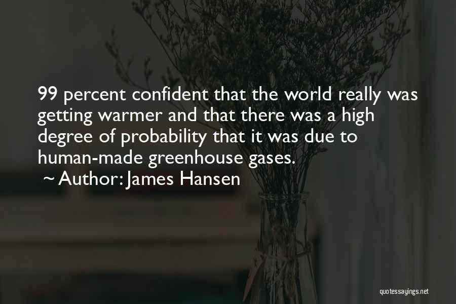 Since 99 Quotes By James Hansen