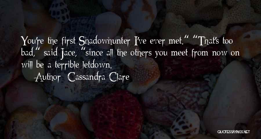 Since I First Met You Quotes By Cassandra Clare