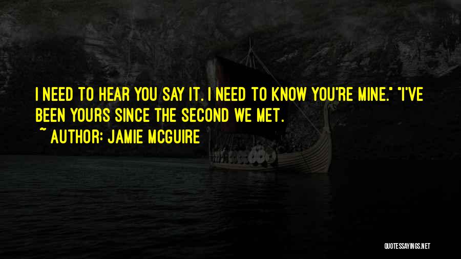 Since We've Met Quotes By Jamie McGuire