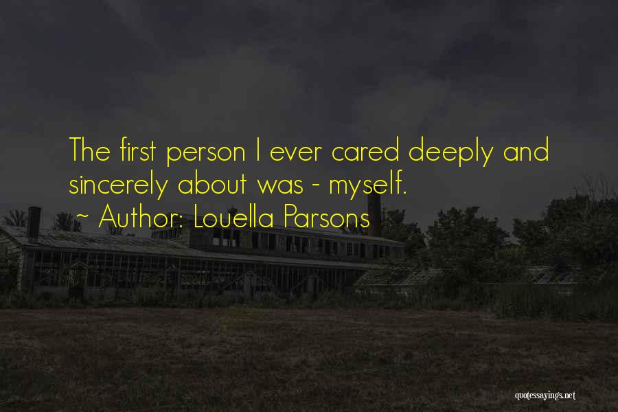 Sincerely Quotes By Louella Parsons