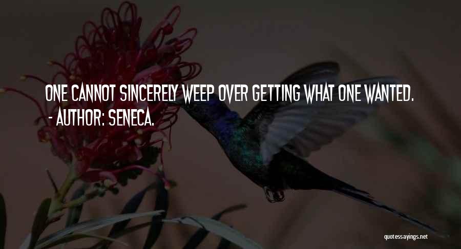 Sincerely Quotes By Seneca.