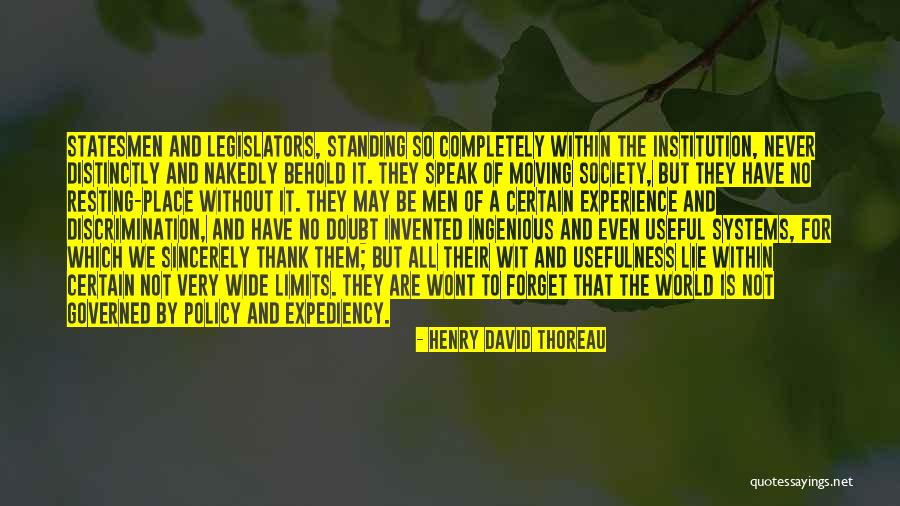 Sincerely Thank You Quotes By Henry David Thoreau Sincerely Thank You Quotes By Henry David Thoreau