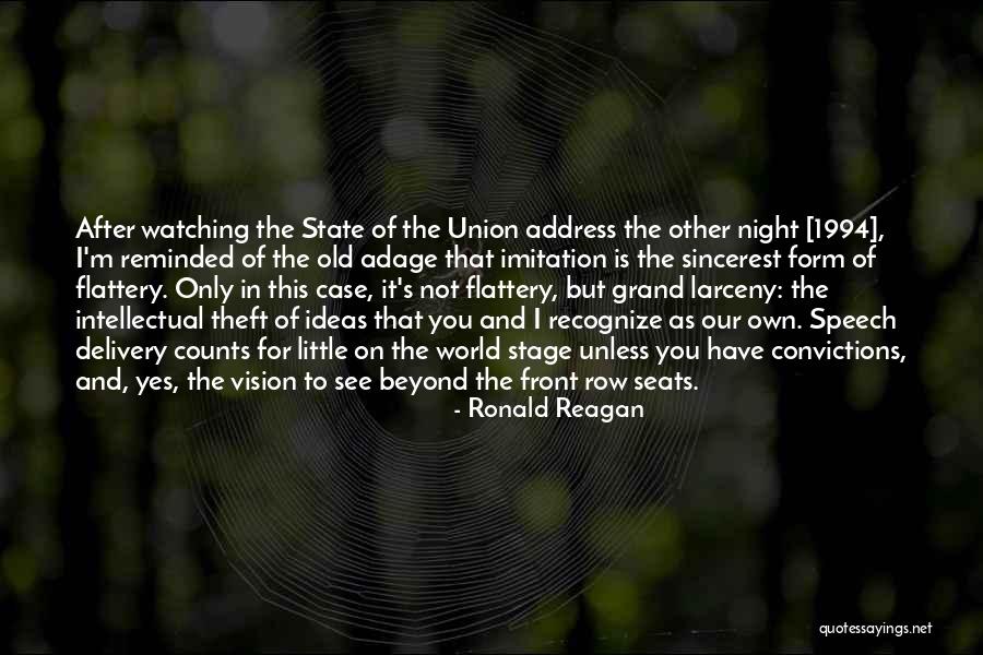 Sincerest Form Of Flattery Quotes By Ronald Reagan Sincerest Form Of Flattery Quotes By Ronald Reagan