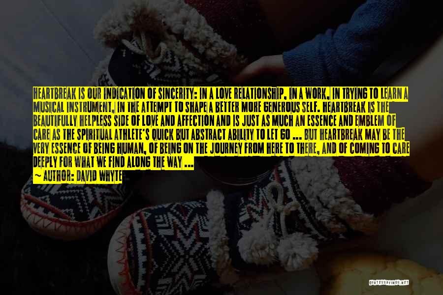 Sincerity In A Relationship Quotes By David Whyte Sincerity In A Relationship Quotes By David Whyte