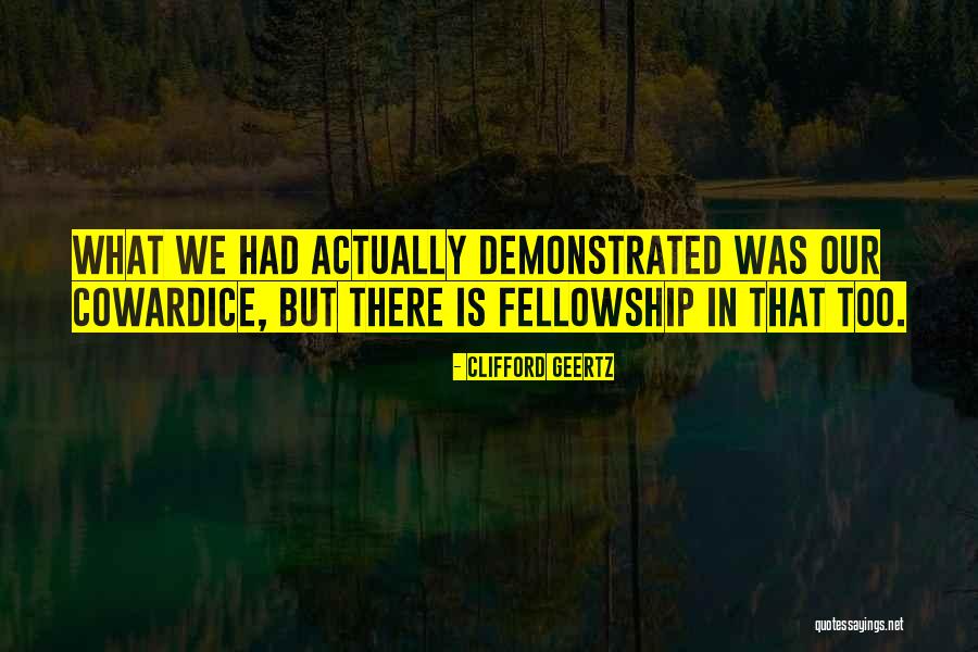 Sincerity In Friendship Quotes By Clifford Geertz Sincerity In Friendship Quotes By Clifford Geertz