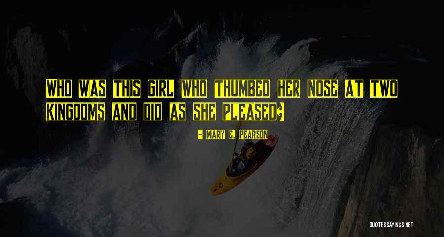 Sinceros Band Quotes By Mary E. Pearson Sinceros Band Quotes By Mary E. Pearson