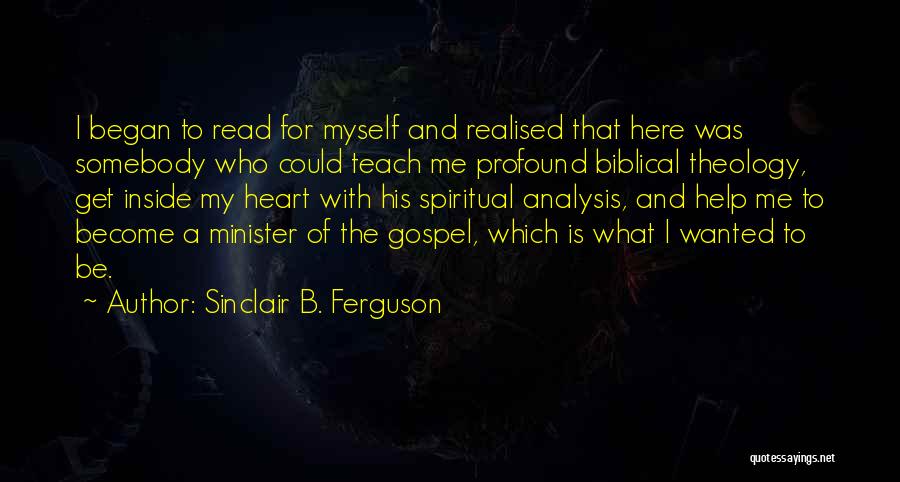 Sinclair Ferguson Quotes By Sinclair B. Ferguson