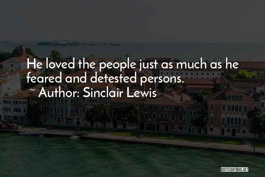 Sinclair Quotes By Sinclair Lewis