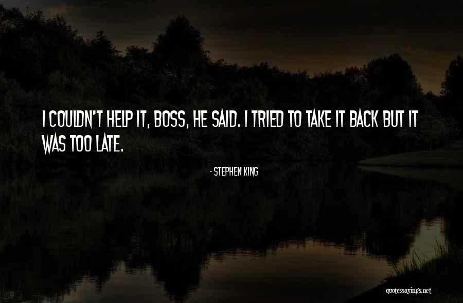 Sindhis In Suriname Quotes By Stephen King