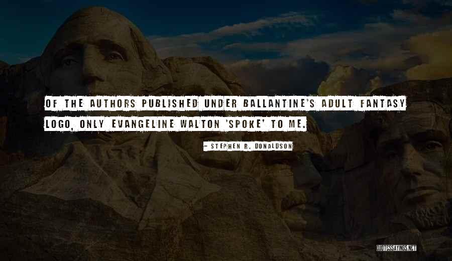Sinelli Quotes By Stephen R. Donaldson Sinelli Quotes By Stephen R. Donaldson