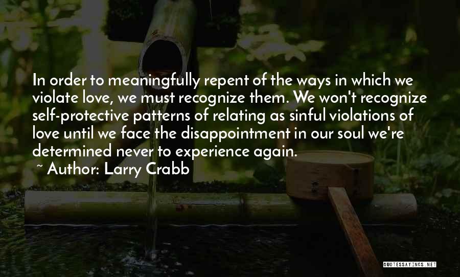 Sinful Love Quotes By Larry Crabb