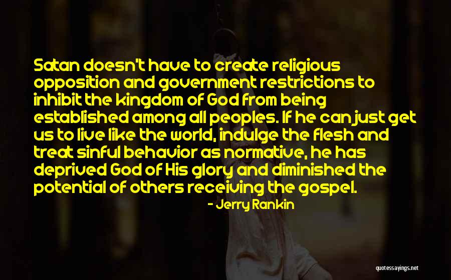 Sinful World Quotes By Jerry Rankin Sinful World Quotes By Jerry Rankin