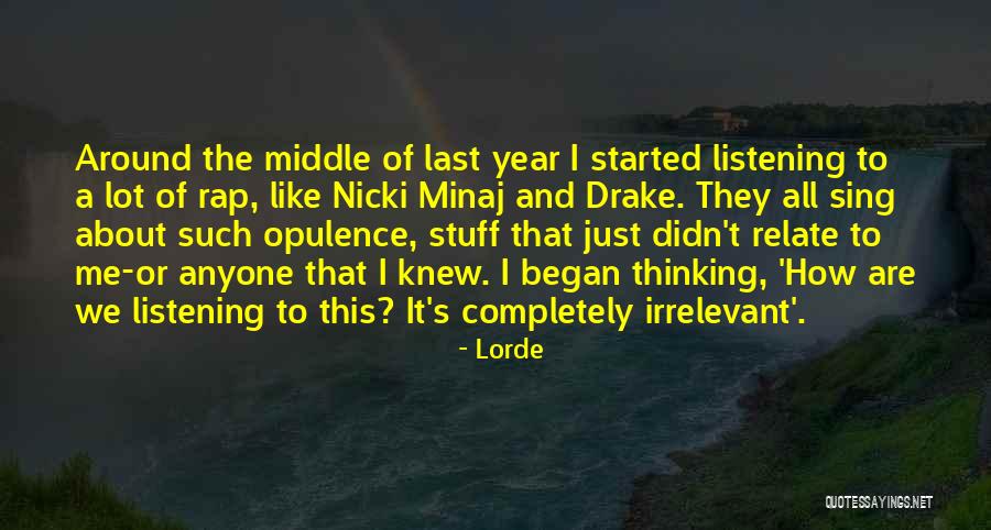 Sing Like Quotes By Lorde Sing Like Quotes By Lorde