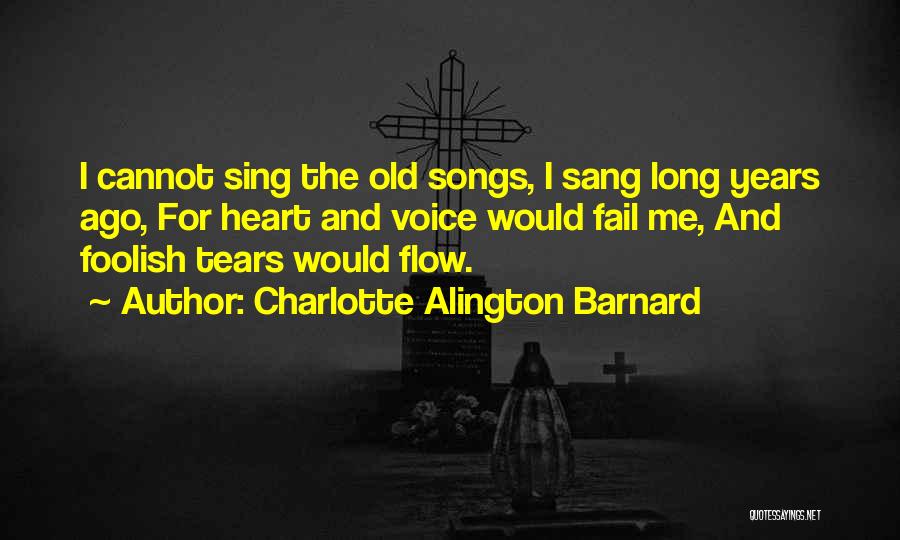 Sing Song Quotes By Charlotte Alington Barnard