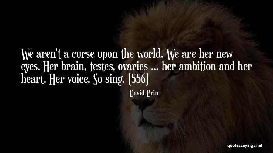 Sing With All Your Heart Quotes By David Brin Sing With All Your Heart Quotes By David Brin