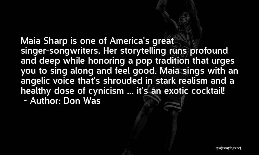 Singer-songwriters Quotes By Don Was